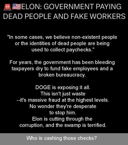 dead & fake workers