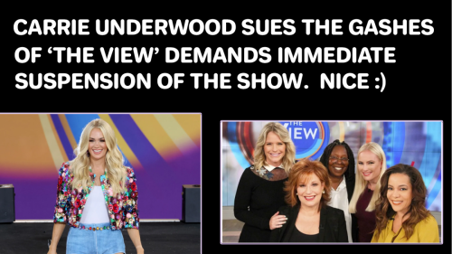 Underwood Sues The View