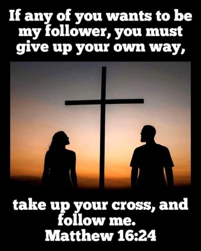 022725 - Take up your cross, Matt 16-24