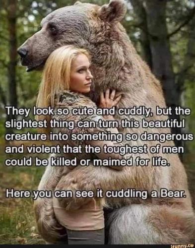 cuddling