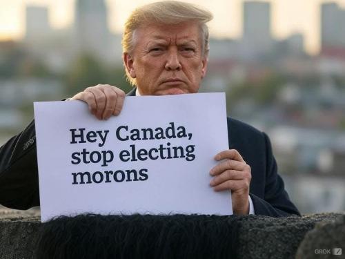 USA Team Trump - Canada electing morons