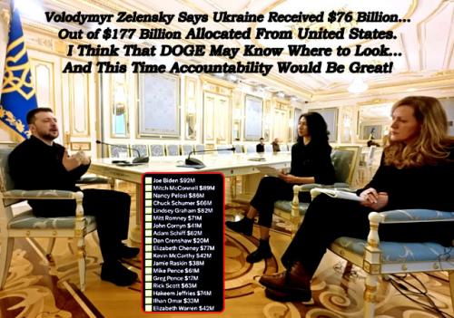 Zelensky's Missing 100 Billion Dollars