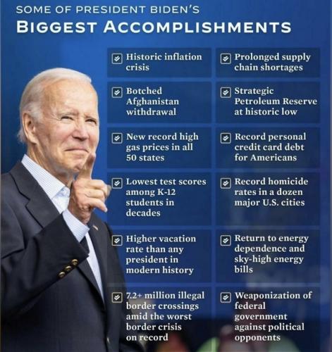 BIDEN ACCOMPLISHMENTS