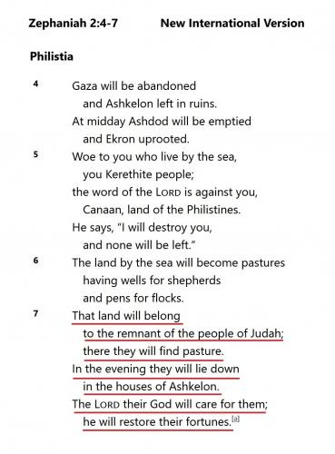 Zephaniah 2 4-7