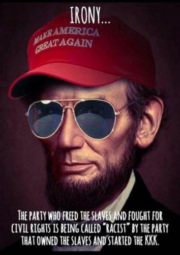 abe's maga hat