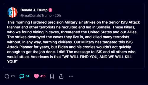 Trump ~Precision Military Air Strikes on ISIS Attack Planner