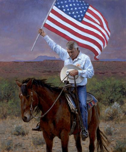 J McN  Cowboy Patriot