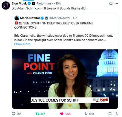 Shifty Schiff is Treasonous