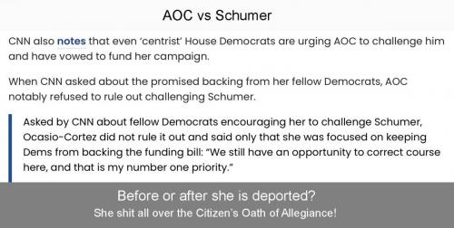 AOC vs Schumer