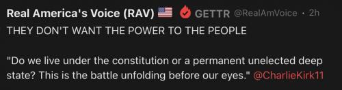 Const or unelected DS