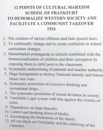 MARXISM 12 POINTS