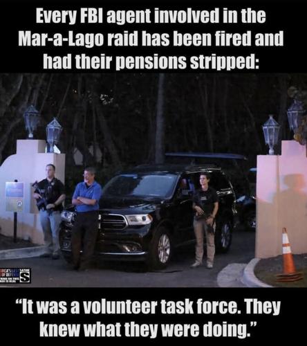 FBI Trump raid fired