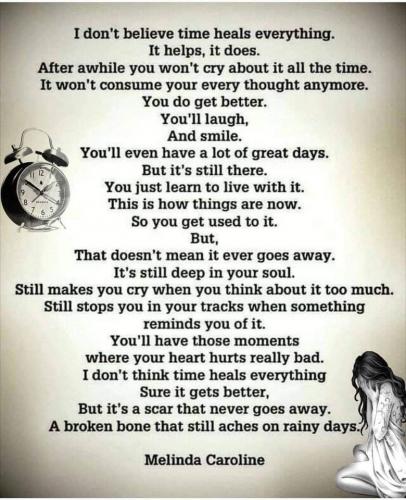 I don't believe time