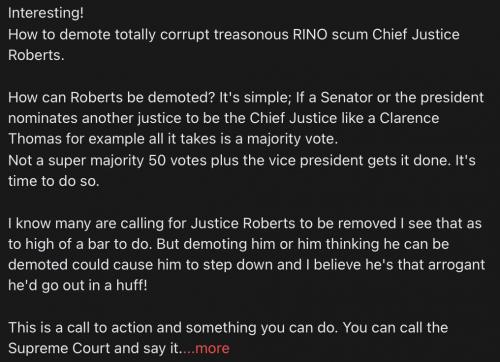 demote Roberts