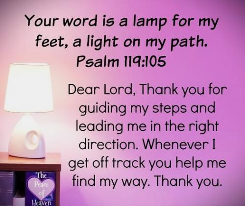 030425 - Word is a lamp