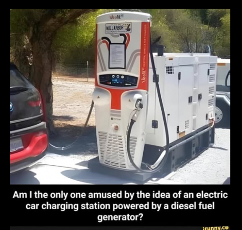 Charging Station Diesel Fuel
