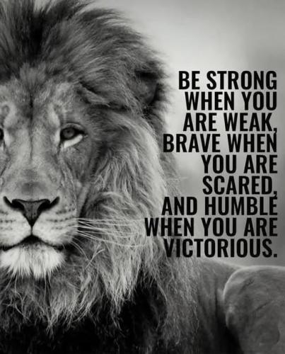 032125 - Strong, brave, humble