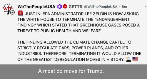 EPA endanger