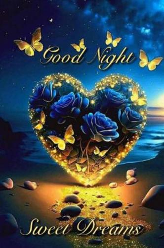Blue good night