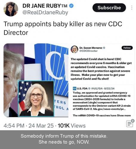 Monarez baby killer