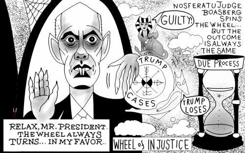 judge James jeb boasberg political cartoon
