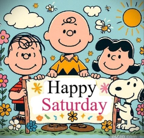 030825 - Happy Saturday - Peanuts