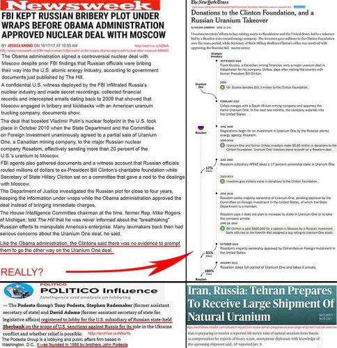 CLINTON URANIUM DEAL