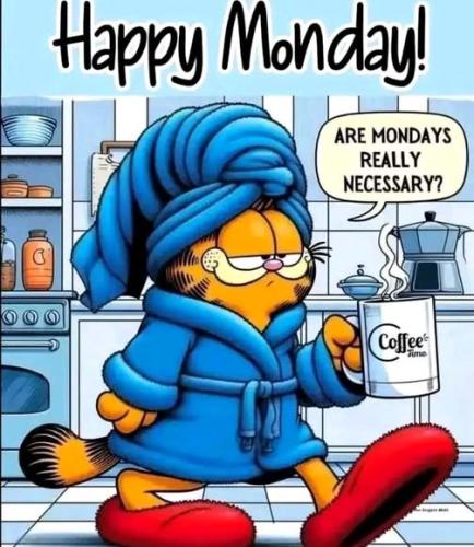 032425 - Happy Monday Garfield