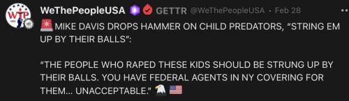 FBI protect rapists