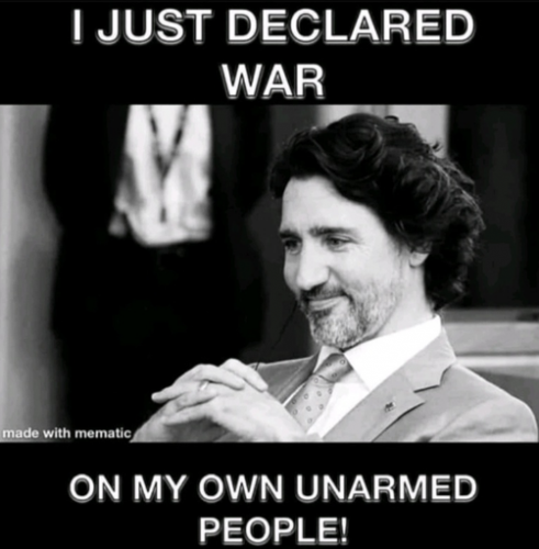 Justin trudeau - declare war
