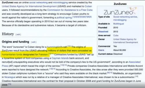 USAID funds that were designated to Pakistan.
