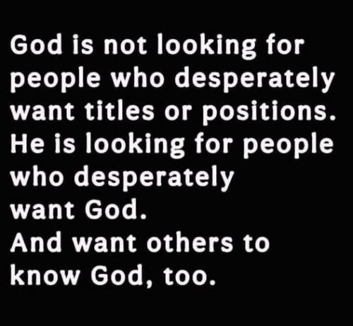 030925 - People to know God