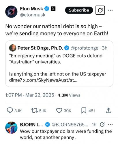 MUSK NO WONDER  GETTR