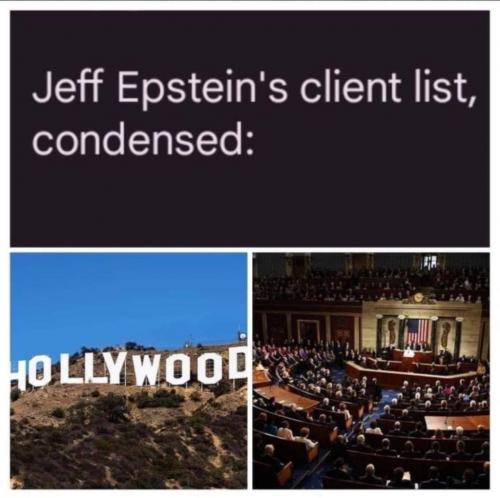 Epsteins list condensed