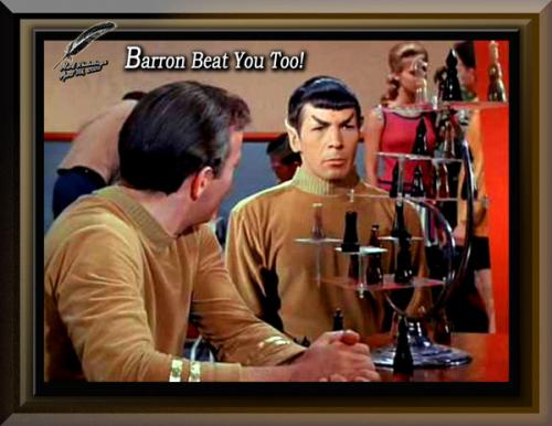 Trump's Son and Spock Playing -D Chess 2