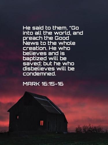 Mark 16 15 16