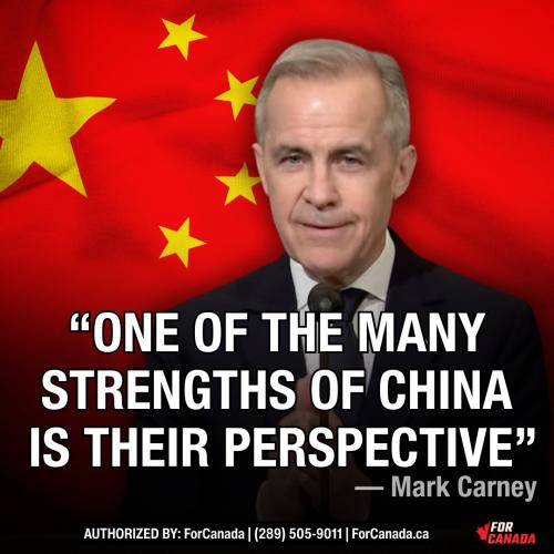 Mark Carney Mad - china murdering way to leadership is what Canada needs...Wait a minute Canada does under MAID