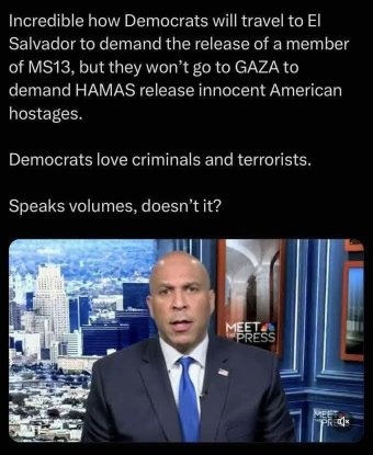 DEMOCRAT SHOWING THEMSELVES
