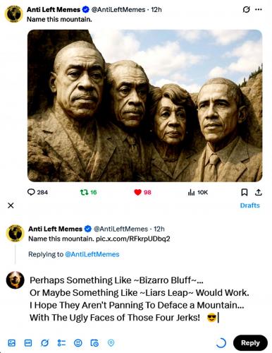 Faith Can Move Mountains ~Anti-Rushmore Mount~