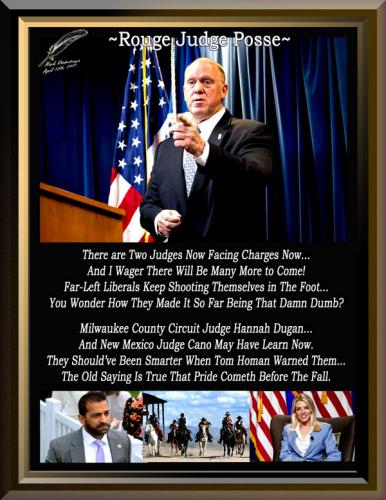 Rouge Judge Posse ~Two Judges Now Facing Charges~