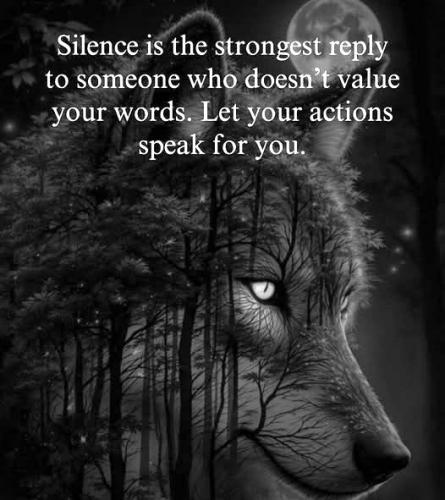 040225 - Let silence speak