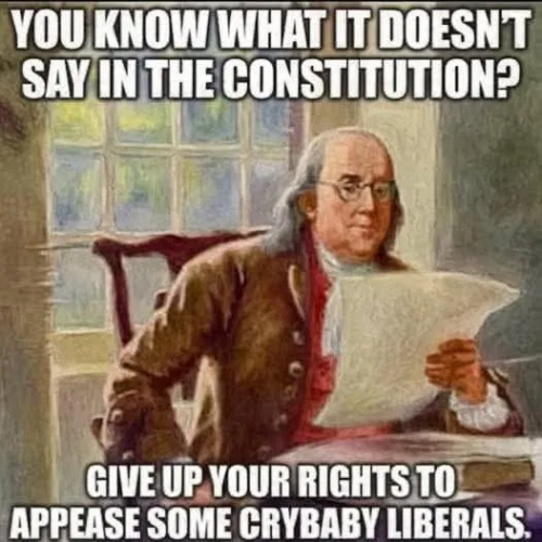 CRYBABY LIBERALS  TS