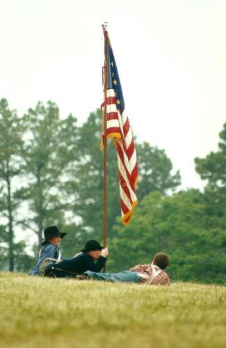 Flag - Civil War Re-enactment