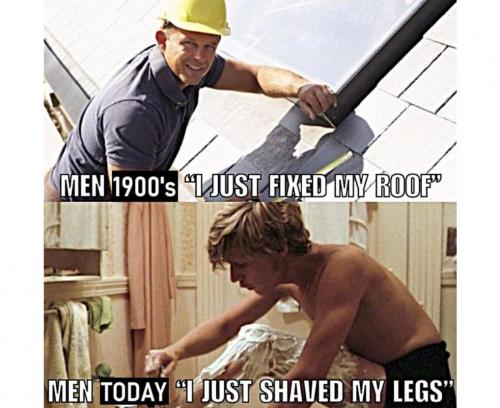 Men Now and Then