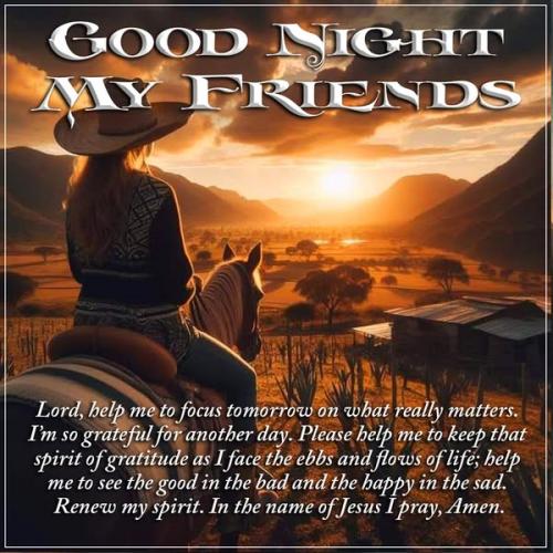 Good night my friends 111