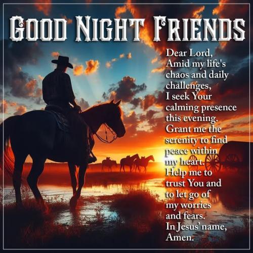 Cowboy Good Night