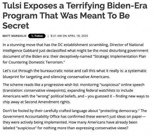Domestic terror