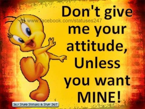 Don't give me