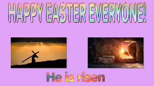 Happy Easter Jesus