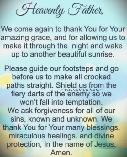 041025 - GM Heavenly Father